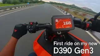 FIRST RIDE ON MY NEW DUKE 390 GEN 3 || REVIEW, FINANCE, EMI DETAILS