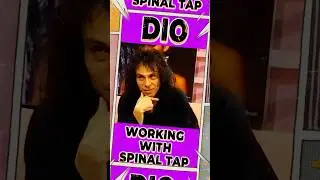 RONNIE JAMES DIO recalls working with SPINAL TAP                                     #dioshorts