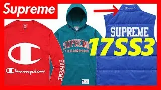 SUPREME 2017 SS WEEK 3 champion   シュプリーム  チャンピオン/相互チャンネル登録 sub4sub