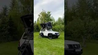Namiot Wildland - Nissan Patrol #wildnature #wildland #tent #camping #offroad #nissanpatrol