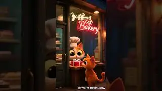 A Kitten's Secret Mission for Dad's Birthday! 🎂 A Heartwarming Cat Animation #kitten#warmheart