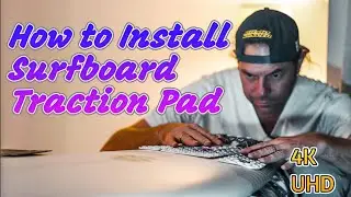 Epic Surfboard Traction Pad Install: Sony A7IV + 85mm Lens