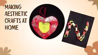 DIY paper photo frame and home decoration paper chain ⛓️