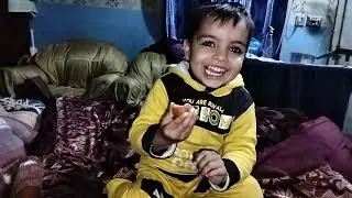 Baby eat sweet 