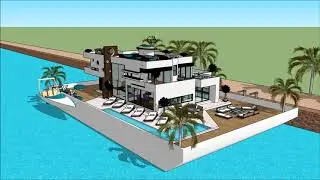 Floating home architects in MUMBAI India design plans life on a floating Experimental floating house