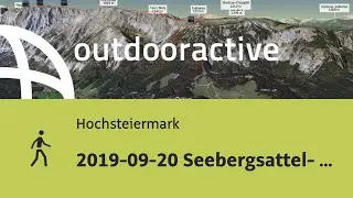 Wanderung in der Hochsteiermark: 2019-09-20 Seebergalml- Staritzen- ...