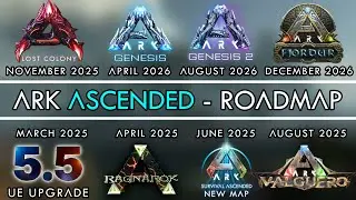 ASA New Roadmap for New Maps and DLC's - ARK: Survival Ascended