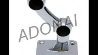 solid brass handrail bracket