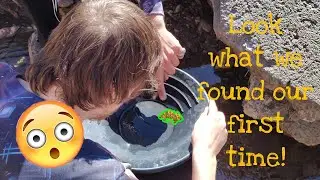 Look what we found our first time gold prospecting in Cripple Creek Colorado!!!