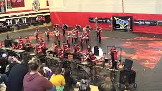 SRSD final run 2019 drum line,  (Fire)