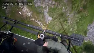 Search and Rescue: Lake Kelcema Hoist Etraction 7-10-2023