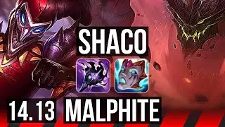 SHACO vs MALPHITE (TOP) | 7/1/6 | VN Master | 14.13