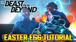 THE BEAST FROM BEYOND - EASY MAIN EASTER EGG TUTORIAL GUIDE WALKTHROUGH! (Infinite Warfare Zombies)