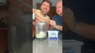 Richard hates measuring things but we made it happen! #thingsmyhusbandlikes #funnyfoodvideo