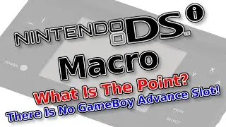 DSi Macro. What Is The Point? No GBA Slot!