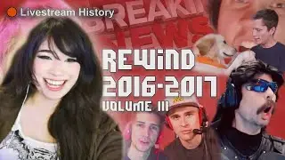 Emiru Reacts to Twitch Rewind 2016-2017 | Livestream History Vol. III with Chat