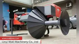 tractor mounted type paddy rice filed single side ridge making machine