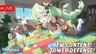 🔴 LIVE : Trying Out New Event! Tower Defense and Others!【ID/EN】- Stella Sora