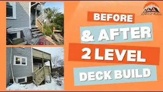 2 LEVEL DECK PROJECT IN BAR HARBOR, MAINE