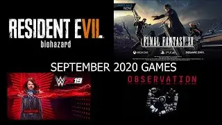 PlayStation&trade;Now September 2020 new games added