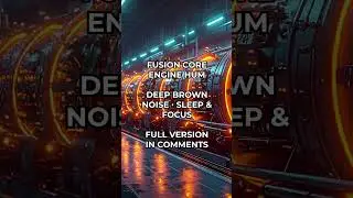 Fusion Core #enginehum #brownnoise #whitenoise #sleepsounds #sleep
