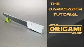 Star Wars Origami Tutorial: The Darksaber