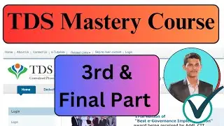 TDS Return Filing Online | 3rd Part |TDS full Course in Hindi | TDS Return,TDS Certificate,Form 26AS