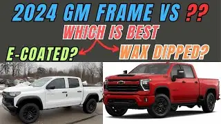 2025 Chevrolet vs Ford vs Ram vs Toyota frame rust coating technology comparisons which is the best?
