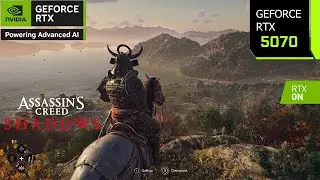 Assassin&rsquo;s Creed Shadows | RTX 5070 4K, 1440p, 1080p DLSS 4 Multi Frame Generation | PC Performance