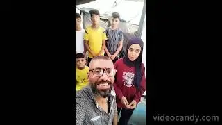 Gazan music teacher Ahmed Muin creates a song from drone humming