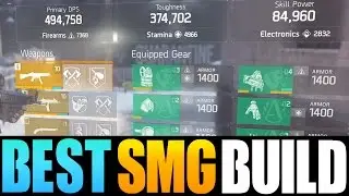 THE DIVISION - MY 495K DPS & 375K TOUGHNESS SMG BUILD! BEST SMG DAMAGE BUILD IN PATCH 1.6