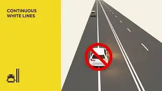 Continuous White Lines