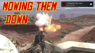 Red Dead Redemption 2023 - Mowing Them Down Trophy Guide - Kill 500 Enemies with a Mounted Weapon