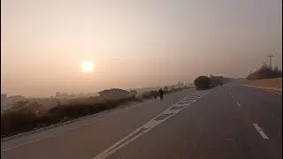 Embracing the Cold: My Winter Morning Ride