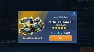 Unlock Particle Beam 10 || Mech Arena