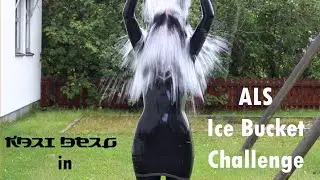 Kari Berg in latex doing the 