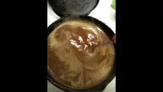 How to make brown gravy with beef cubed steak and rice