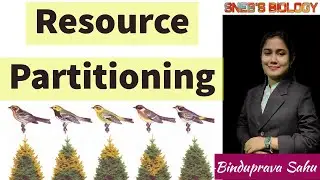 RESOURCE PARTITIONING || ECOLOGY & ENVIRONMENT || SNEB'S BIOLOGY