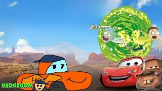 TRAVELING THE MULTIVERSE WITH THE CARS IN ROBLOX!! | Funware Studios - Cars 2: In the Multiverse