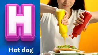 ABC Song | Food ABC Song for Kids | Learn Alphabet Letters with Nursery Rhymes