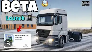 ATE QUE FIM !!! ROADLIFE EUROPE TRUCKERS- nova GAMEPLAY COM ACESSO ANTECIPADO Android Ios.