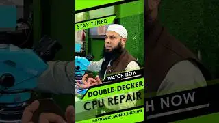 Double Decker CPU Repair || #mobilerepairing #cpu #ytshorts #shorts
