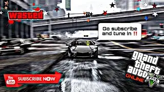 GTA ONLINE 🚨 Having fun Purging  online players with my Champion 😅 aka my Car 🚗 