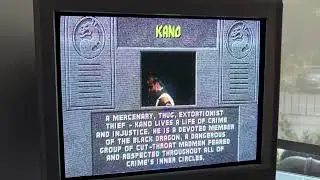 Mortal Kombat (arcade)  54.7kHz on NTSC TV - RetroArch FBNeo - Switchres - 15kHz