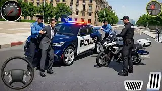 Police Car Chase Simulator 3D Games - Real Cop Cars Police Driving Simulator 2025 - Android Gameplay