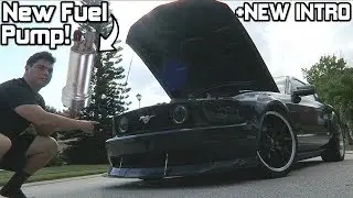 The Mustang is FIXED Again! Here's the problem.. +NEW INTRO! (Walbro 400 Fuel Pump Install)