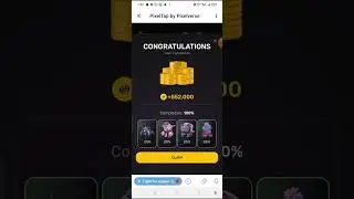 Pixelverse mining app in telegram II Daily combo claim 1M points II Free mining app