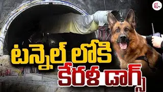 SLBC Tunnel Rescue Operations Continue On 14th Day | Cadaver Dog Squad @Sumantv-Guntur