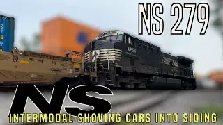 Train Trouble! Defective Cars Set Out Mid-Journey On Norfolk Southern 279
