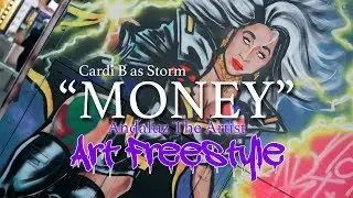 Money-Cardi B (Art Freestyle Official Video)